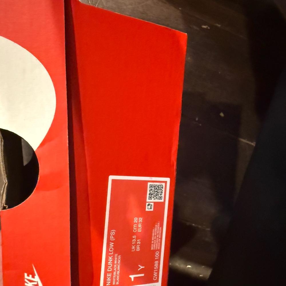 Nike Dunk Low PS Red Box